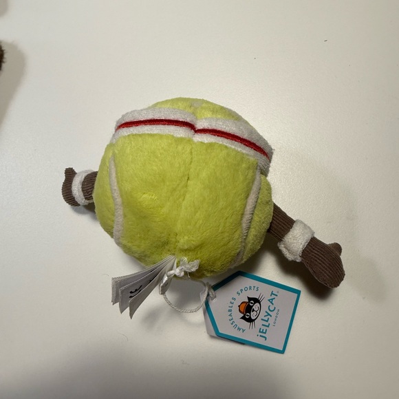 Jellycat Amuseables Tennis Ball Plush - Lime Green - Picture 3 of 3